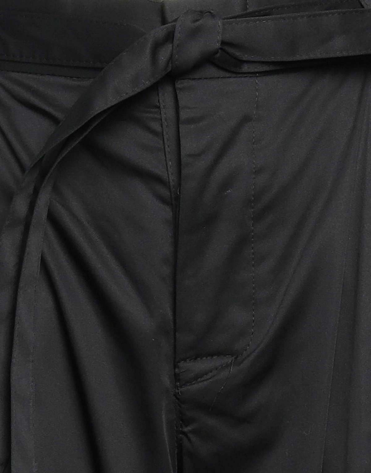 Laneus Womens Pants in Black