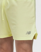 New Balance Rc Seamless Short 5 Yellow - Mens - Sport & Team Shorts