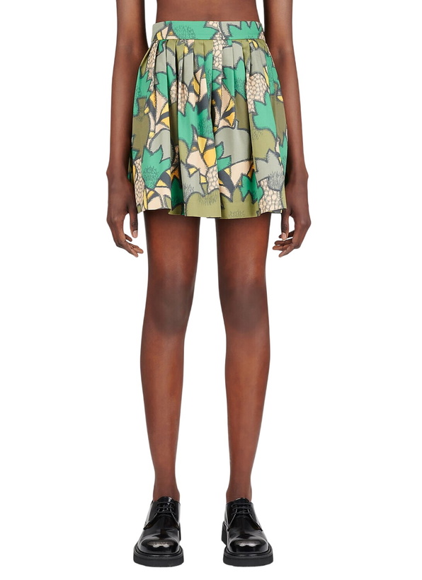 Photo: Kenzo Printed Mini Skirt