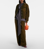 Acne Studios Camero Kit leather crossbody bag