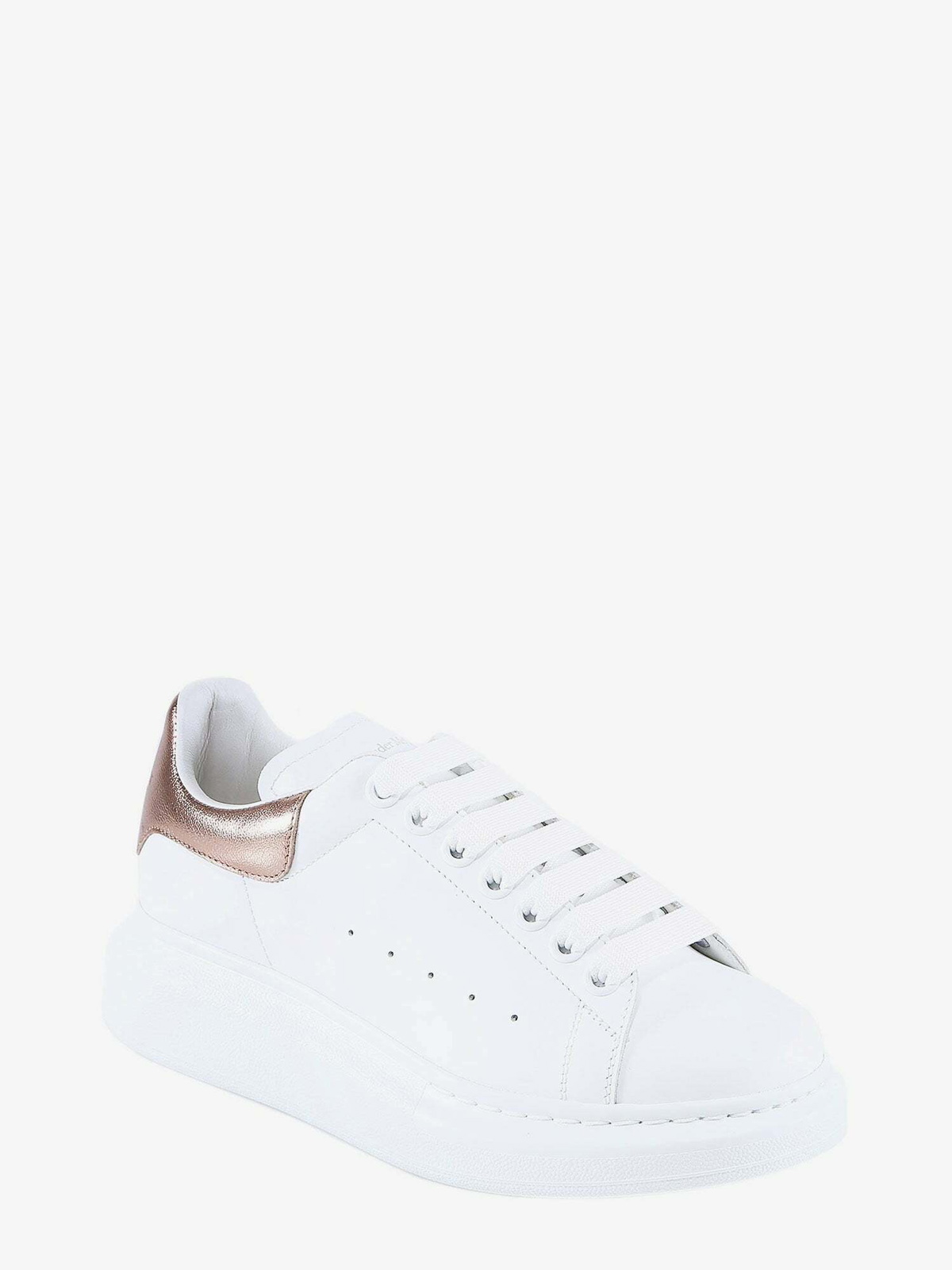 alexander mcqueen all white sneakers womens