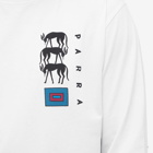 By Parra Men's Long Sleeve The Berry Farm T-Shirt in White