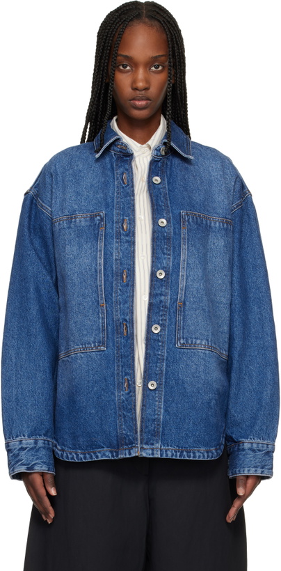Photo: Studio Nicholson Blue Paso Denim Shirt