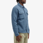 Polo Ralph Lauren Men's Fleece Overshirt in Blue Corsair