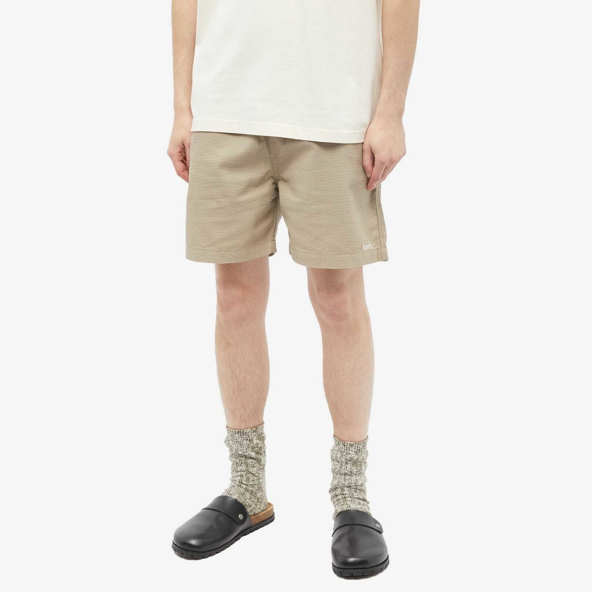 Foret Men's Kelvin Ripstop Short in Khaki Foret