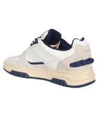 MSGM Logo Detail Leather Sneakers