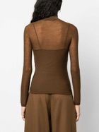 MAX MARA - Semi-sheer Turtleneck Jumper