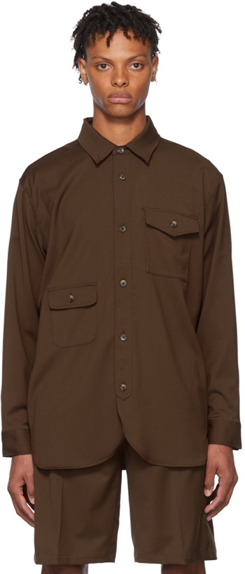 Photo: Han Kjobenhavn Brown Army Shirt