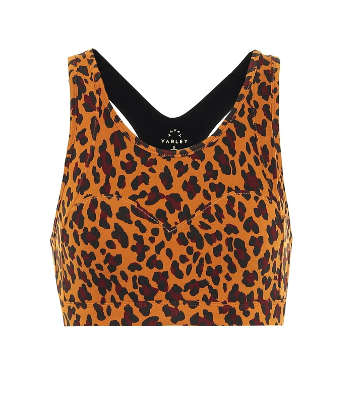 Photo: Varley - Basset cheetah-print sports bra