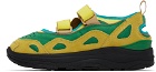Suicoke Yellow & Green AKK-ab Sneakers