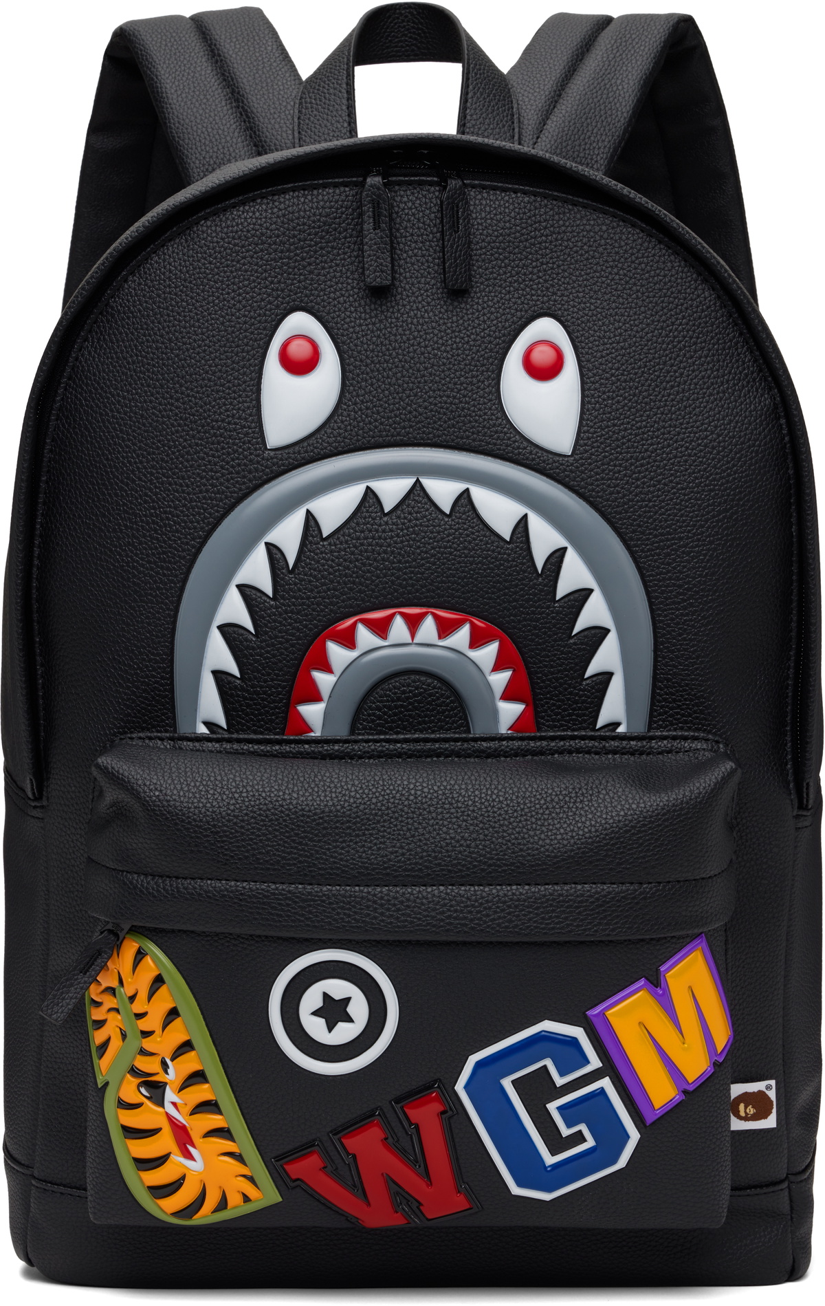 BAPE Kids Blue Baby Milo Plush Backpack A Bathing Ape