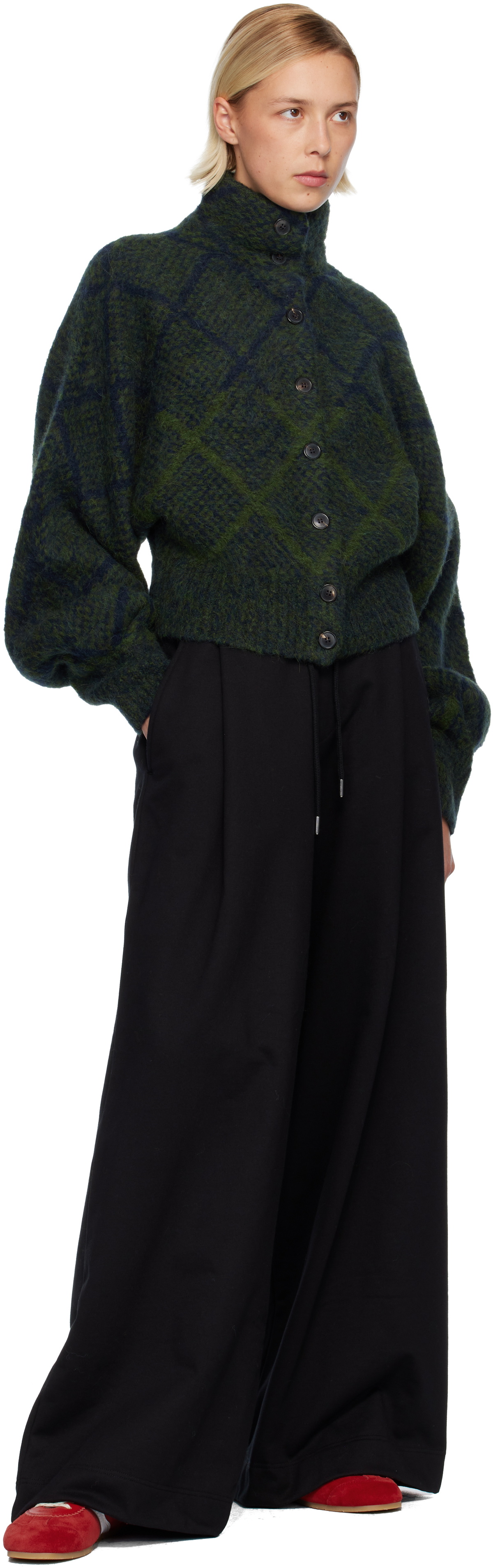 Dries Van Noten Black Loose Sweatpants