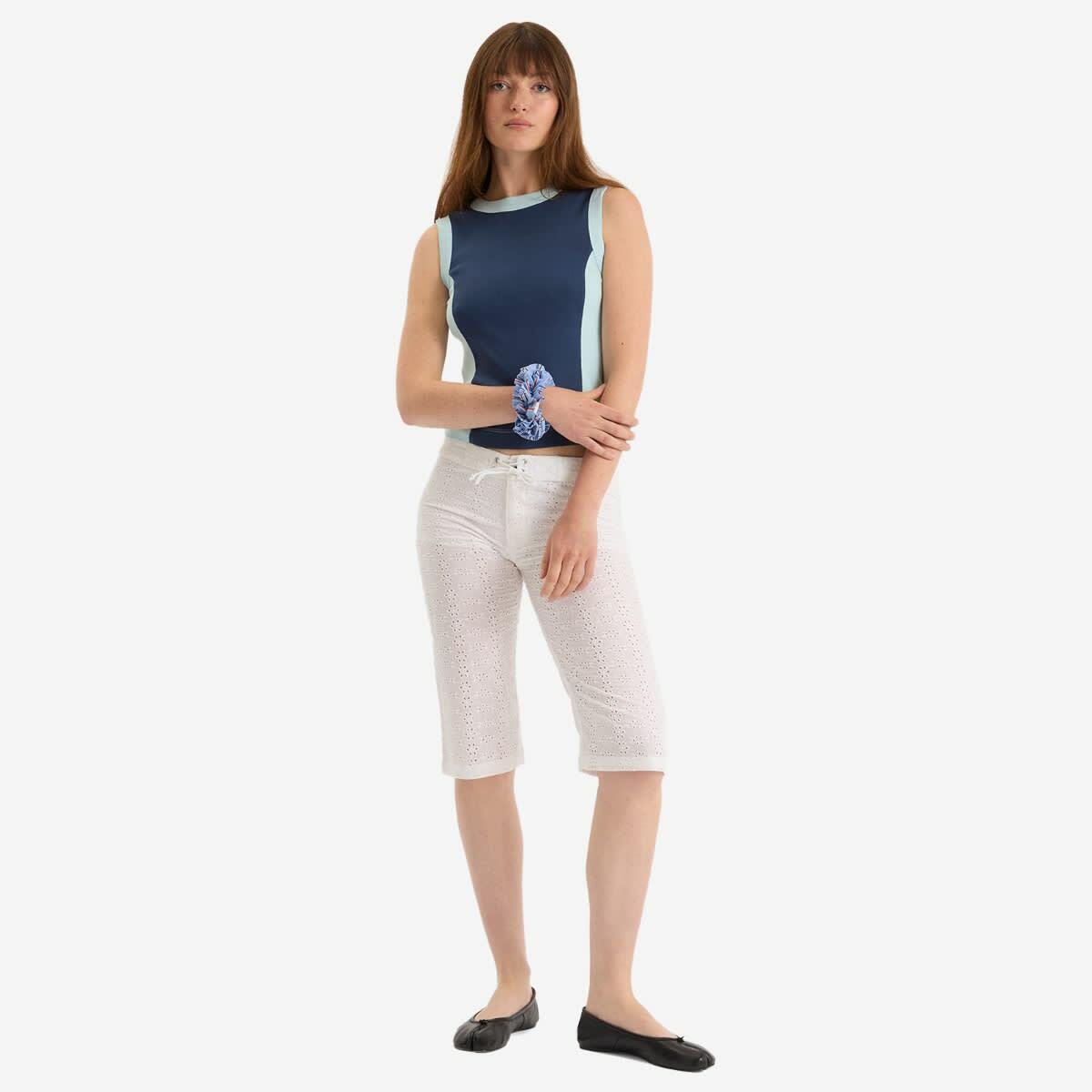 Fruity Booty Women's Fish Tank in Baby Blue/Navy