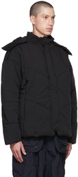 Archival Reinvent Black Teflon Down Jacket