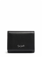 YOHJI YAMAMOTO Trifold Leather Wallet