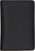 Maison Margiela Black Four Stitches Card Holder