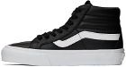 Vans Black Leather Sk8-Hi Reissue VLT LX Sneakers