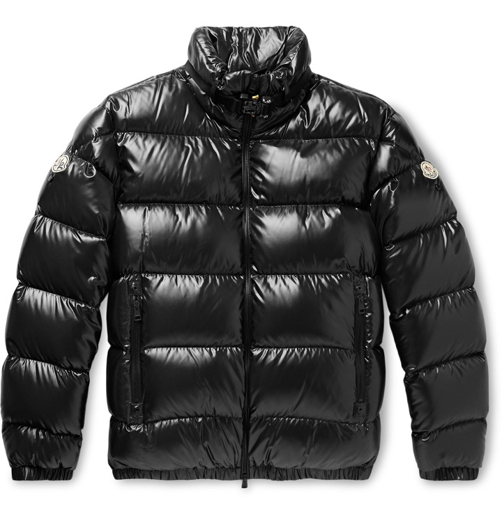 Photo: Moncler Genius - 6 Moncler 1017 ALYX 9SM Quilted Glossed-Nylon Down Jacket - Black