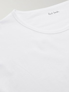 PAUL SMITH - Three-Pack Slim-Fit Cotton-Jersey T-Shirts - White - XL