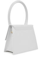 Jacquemus Le Grand Chiquito Leather Handle Bag, top Handle Bag, White - One Size