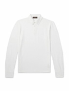 Incotex - Incotex Zanone Slim-Fit IceCotton Piqué Polo Shirt - White