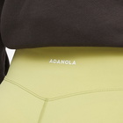 Adanola Women's Tennis Collection Ultimate Crop Shorts in Lime Green