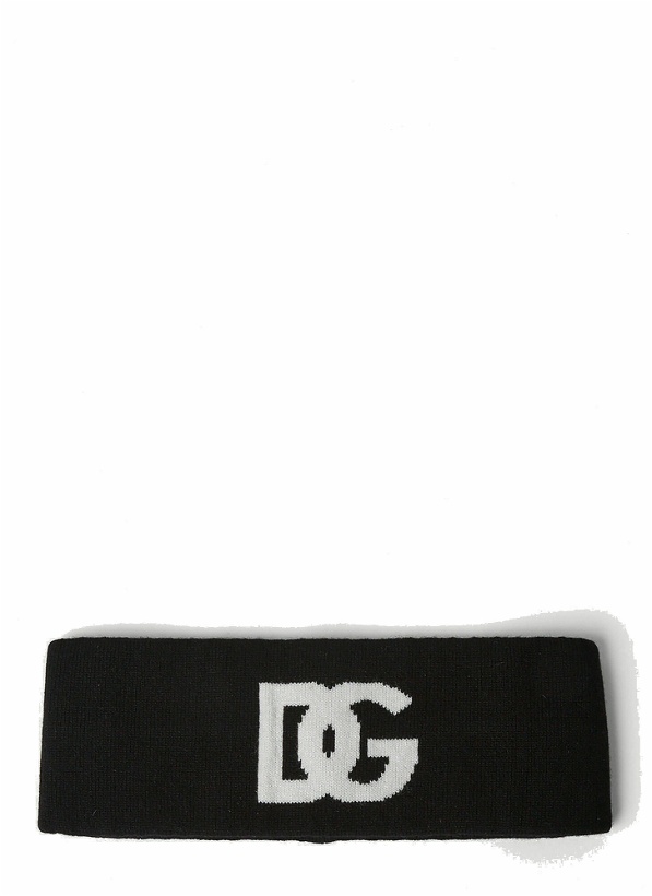 Photo: Logo Jacquard Headband in Black