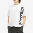God Made Men's Side Logo T-Shirt in White