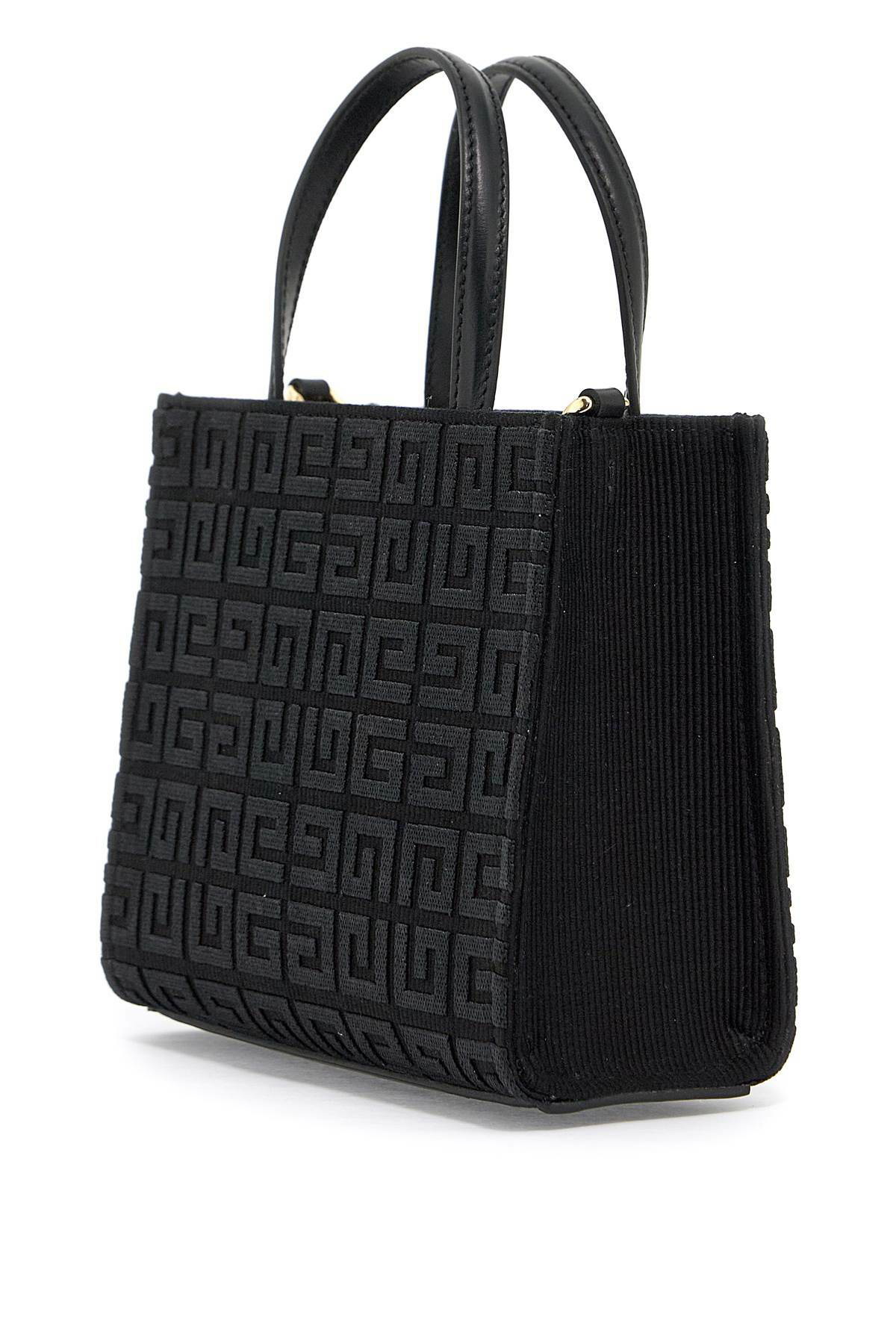 GIVENCHY mini g tote bag with embroid Black Givenchy