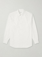 A.PRESSE - Cotton-Poplin Shirt - White