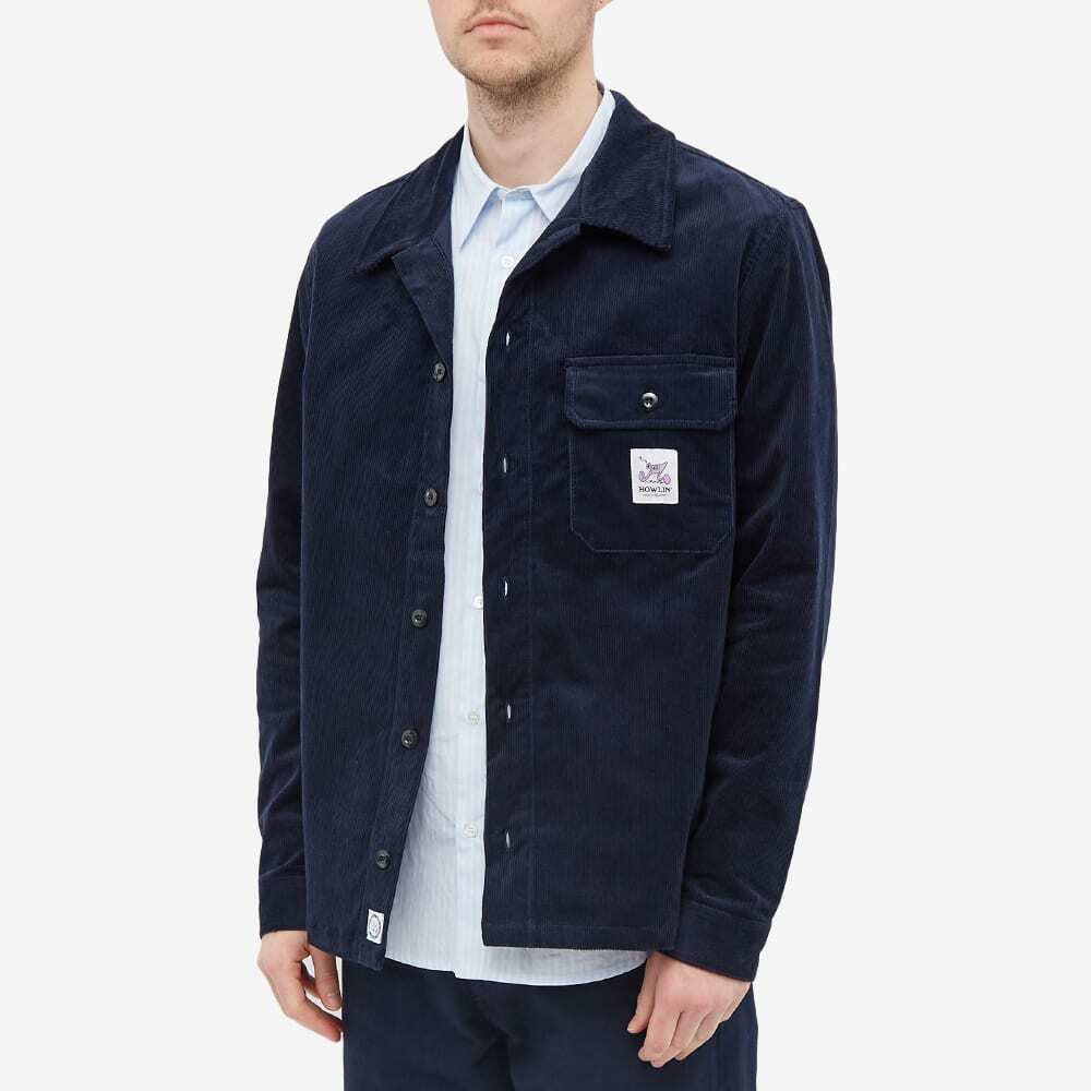 Tシャツ・カットソー HOWLIN Navy blue stretch cotton Magic Work shirt Howlin by Morrison Men's Howlin' Magic Work Shirt in Navy