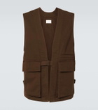Lemaire Cotton cargo vest