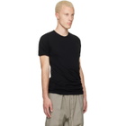 Rick Owens Black Tower Double S/S T-shirt