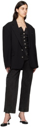 BONBOM Black Tailored Camisole