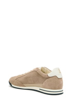 Brunello Cucinelli Panelled Suede Sneakers Brown