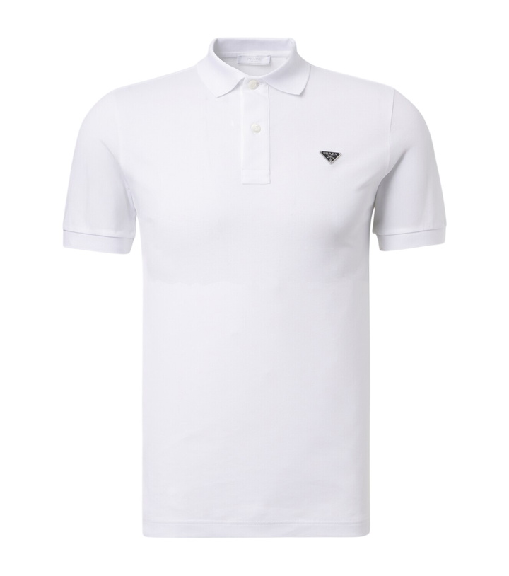 Photo: Prada Cotton piqué polo shirt