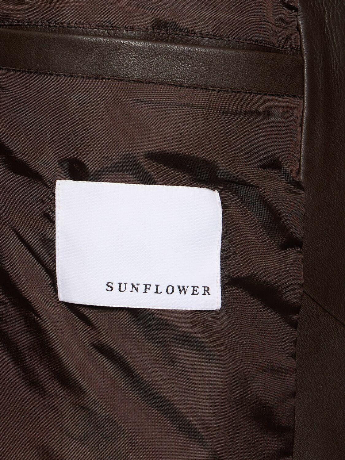 コートその他 SUNFLOWER OUTERWEAR (6039) SUNFLOWER Short Leather Jacket Sunflower