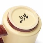 Damson Madder Women's Chubby Coffee Cup in Butter 