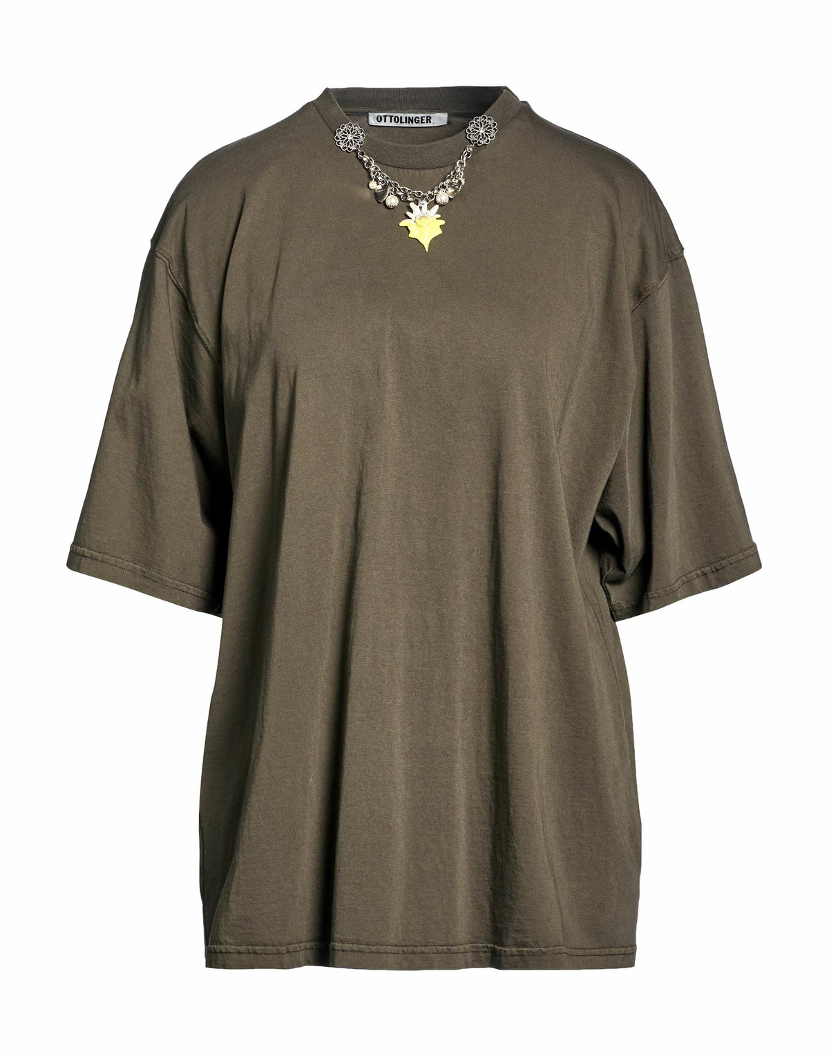 Ottolinger Womens T-shirt Dark in Brown