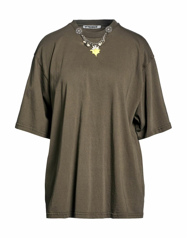 Photo: Ottolinger Womens T-shirt Dark in Brown