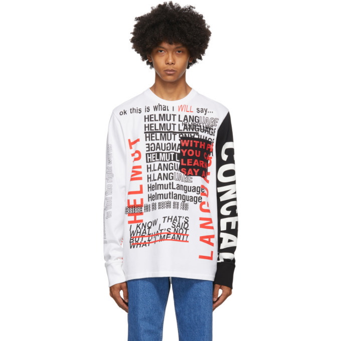 Photo: Helmut Lang White Willie Norris Edition Long Sleeve T-Shirt