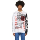 Helmut Lang White Willie Norris Edition Long Sleeve T-Shirt
