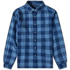 Polo Ralph Lauren Men's Checked Button Down Shirt in Blue/Black