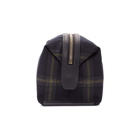 Paul Smith Navy Check Wash Pouch