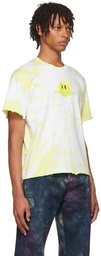 PALMER Yellow Cotton T-Shirt