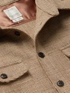 Visvim - Lumber Wool, Linen and Silk-Blend Tweed Shirt - Brown