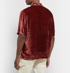 Our Legacy - Velvet Shirt - Brick