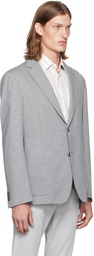 Boss Gray Pin Blazer