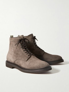 Officine Creative - Hopkins Flexi Suede Boots - Brown