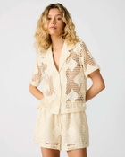 Steve Madden Sandra Fish Top in White